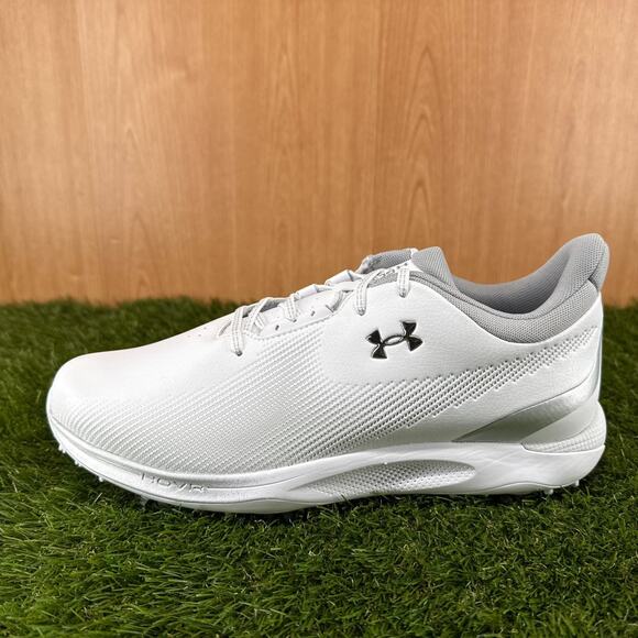 Under Armour Drive Fade White Metallic Silver Golf 3027878-101 Mens Size 10 main image 6